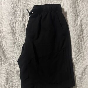 Black Athletic Men's Shorts